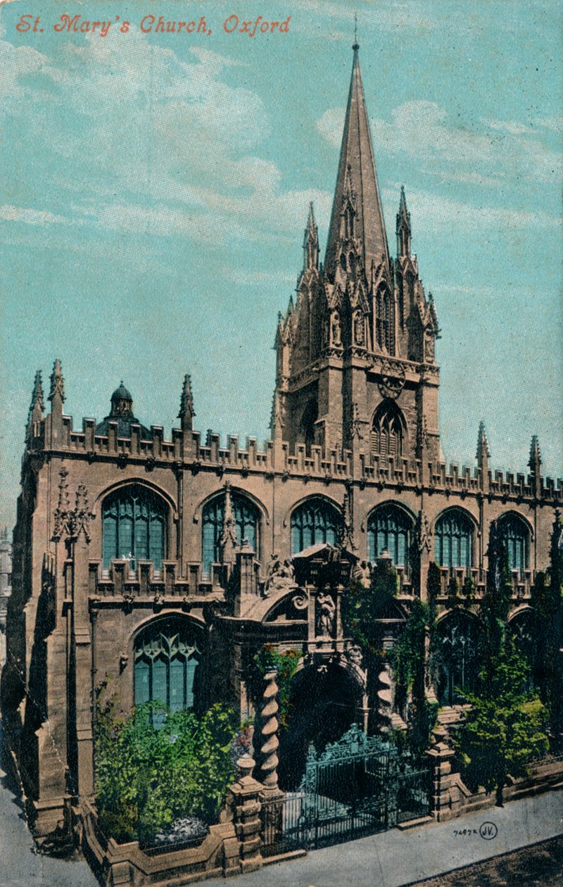 St Marys Church, Oxford c1905 av Unbekannt