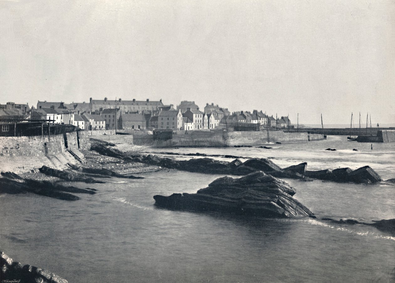 St. Monans - från väster, 1895 av Unbekannt