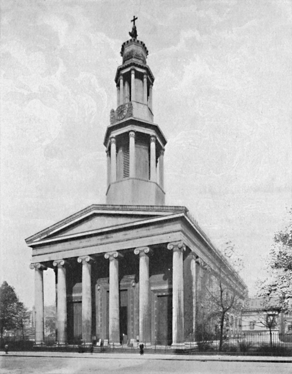 St. Pancras kyrka, 1904 av Unbekannt