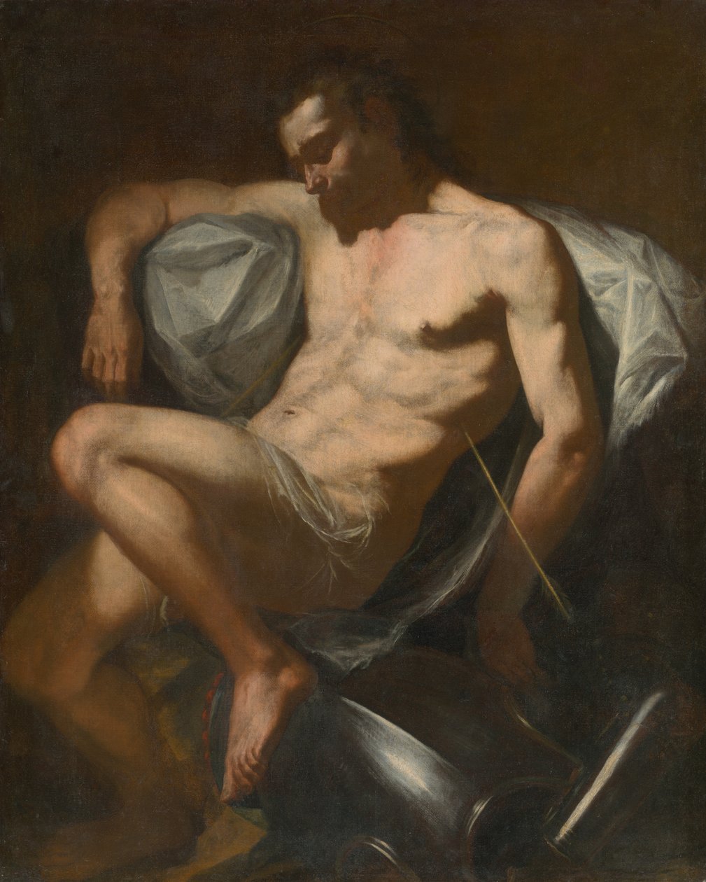 St Sebastian av Unbekannt