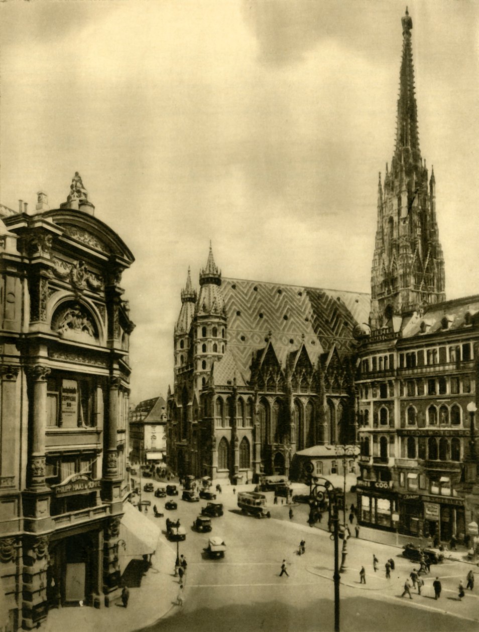 St Stephens Cathedral, Wien, Österrike, c1935. av Unbekannt