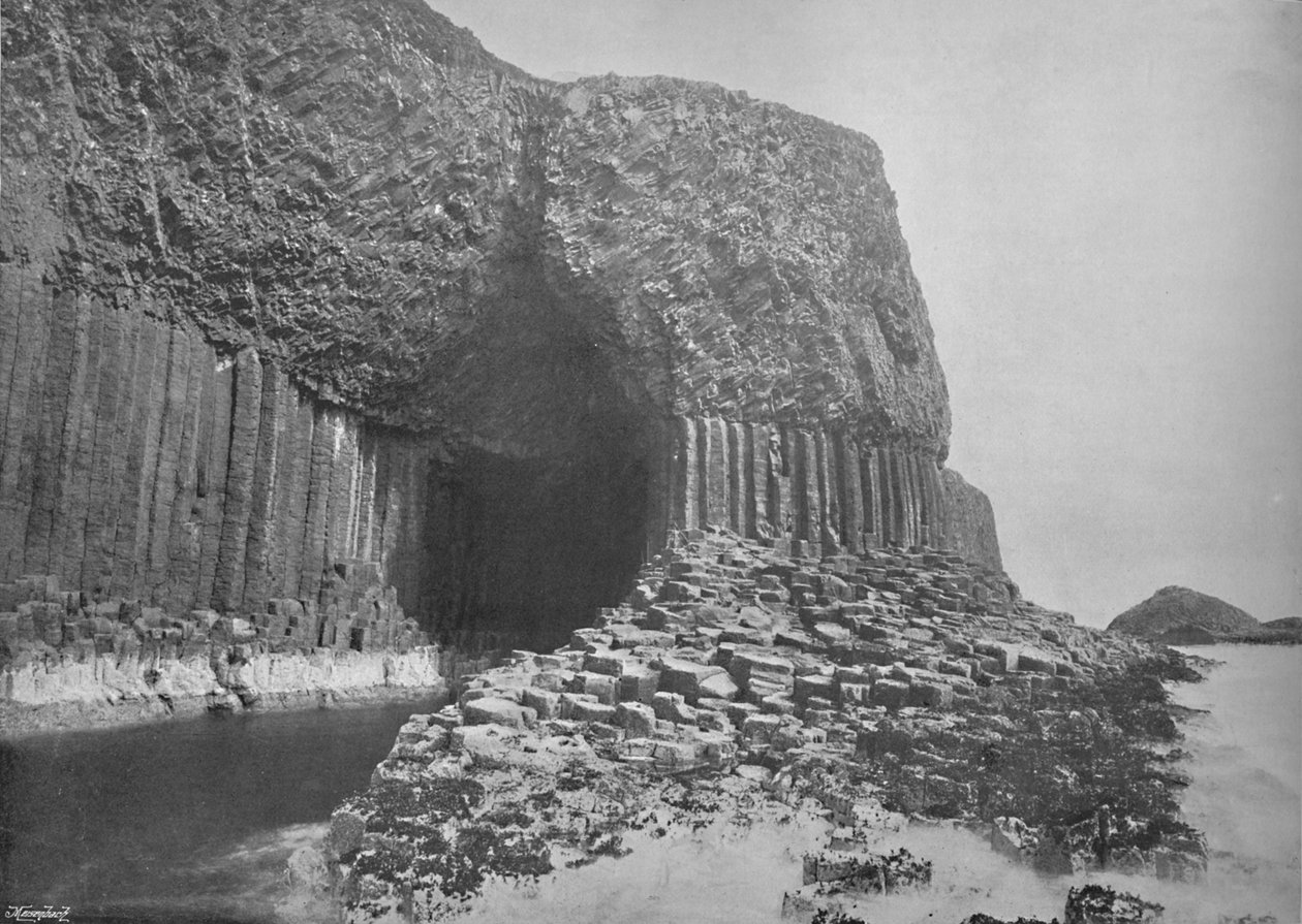 Staffa - Fingals grotta, 1895 av Unbekannt
