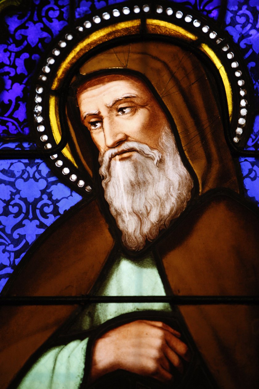 Målat glas i St Paul