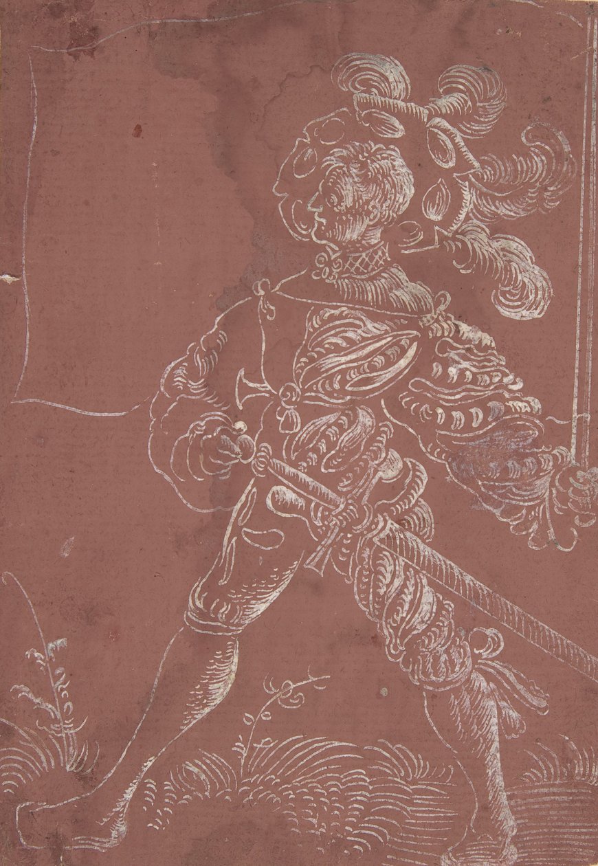 Fanbärare, 1500-1530. av Unbekannt