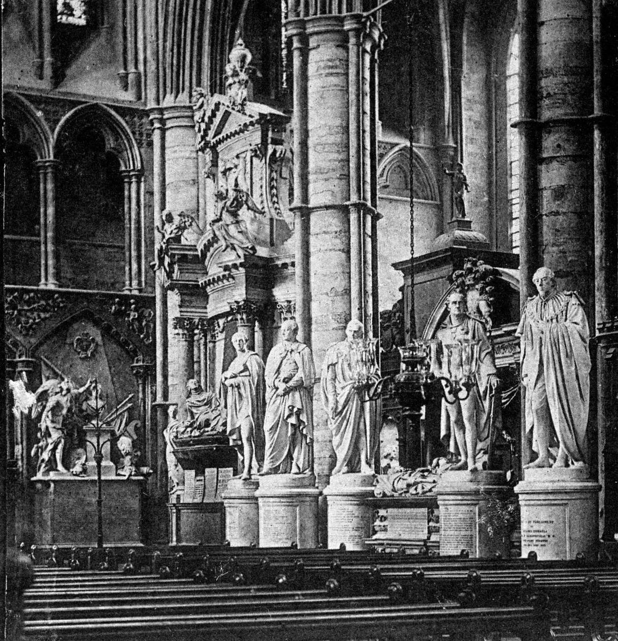 Statesmans Corner, Westminster Abbey, London, tidigt 1900-tal av Unbekannt