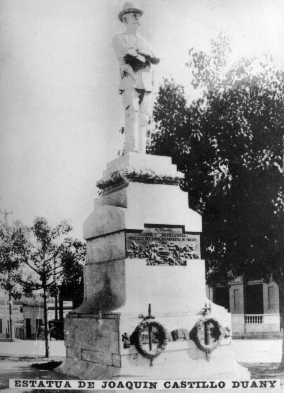 Staty av Joaquin Castillo Duany, 1858-1902, 1920-talet av Unbekannt