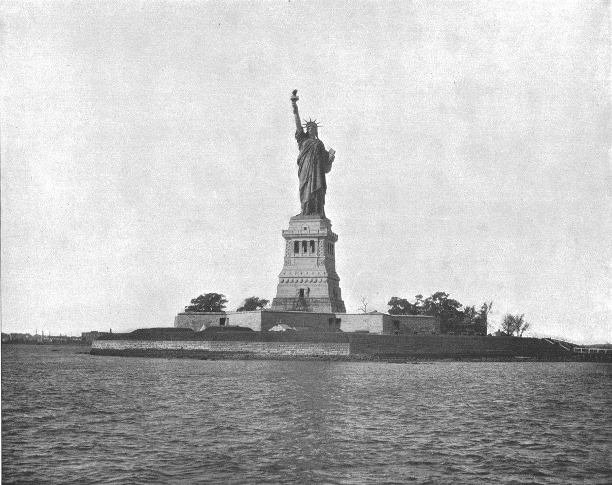 Frihetsgudinnan, New York, USA, c1900. av Unbekannt