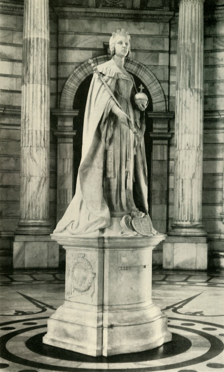 Staty av drottning Victoria, 1925. av Unbekannt