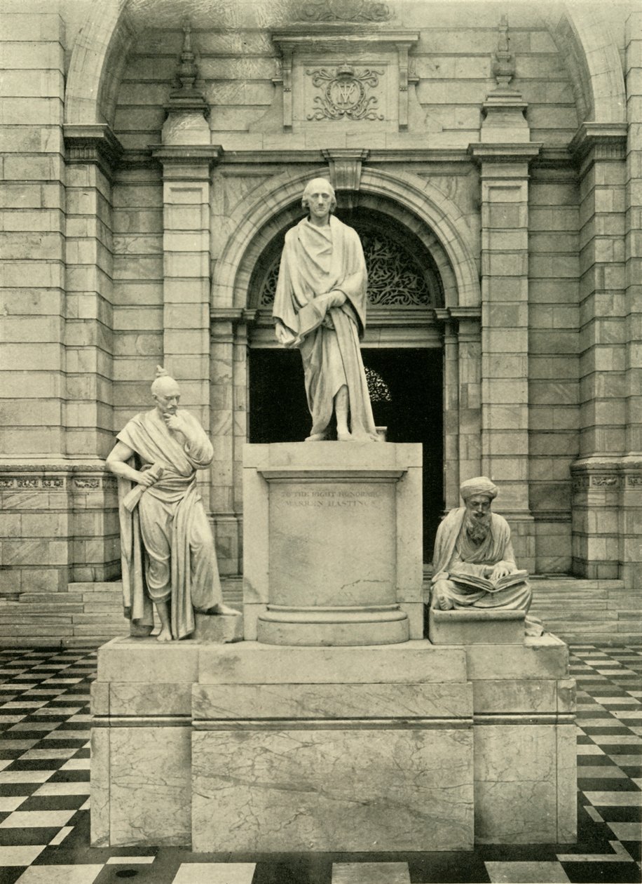 Staty av Warren Hastings, 1925. av Unbekannt
