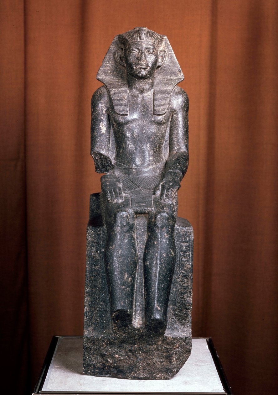 Staty av farao Amenemhat III, 1800-talet f.Kr av Unbekannt