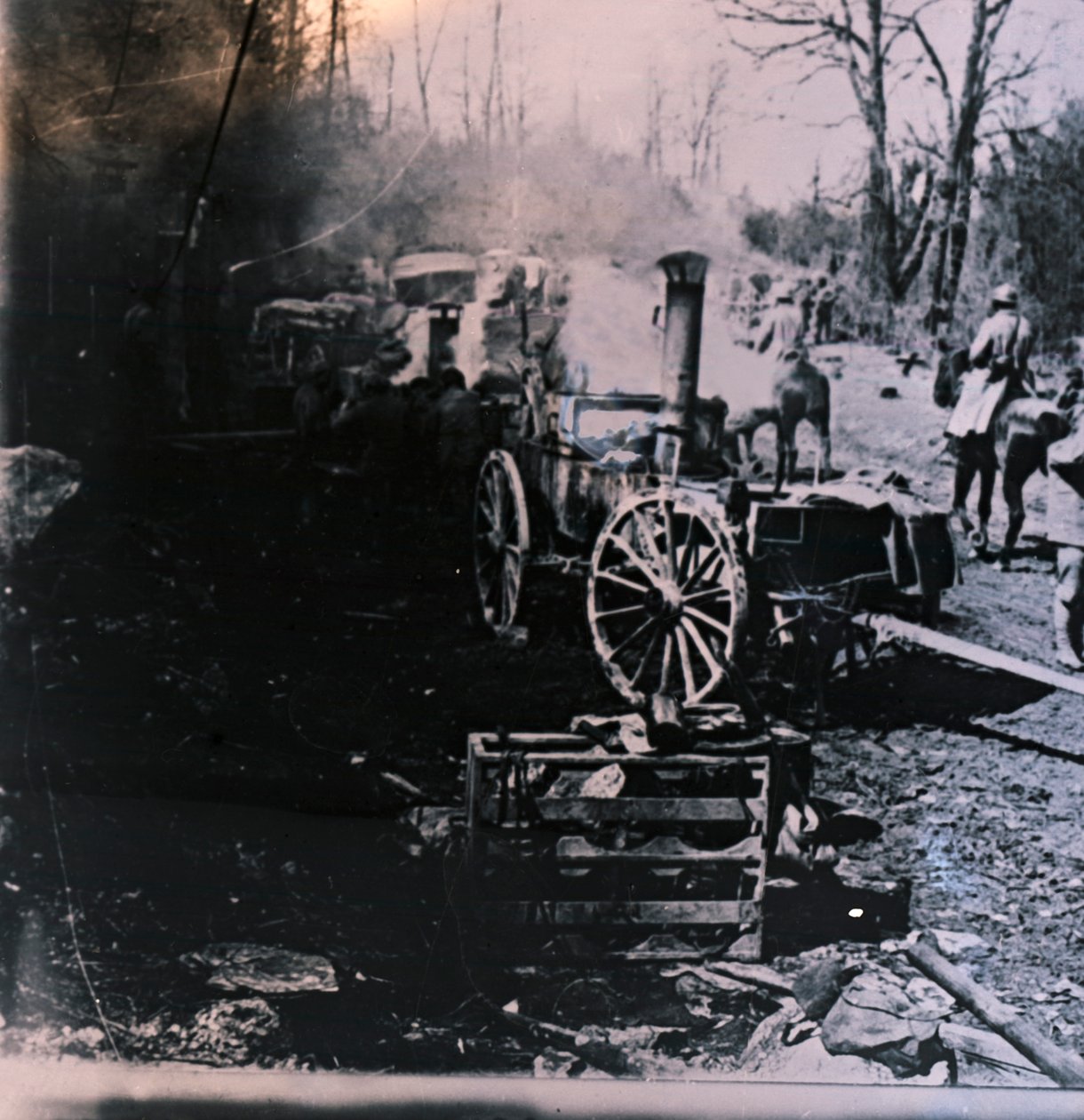 Ånglok, c1914-c1918 av Unbekannt