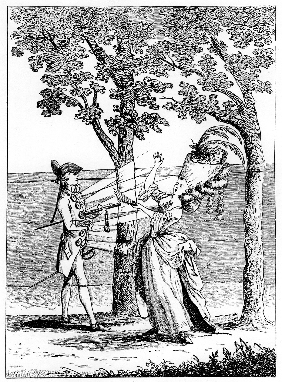 Stålknappar, knockout, 1777 av Unbekannt