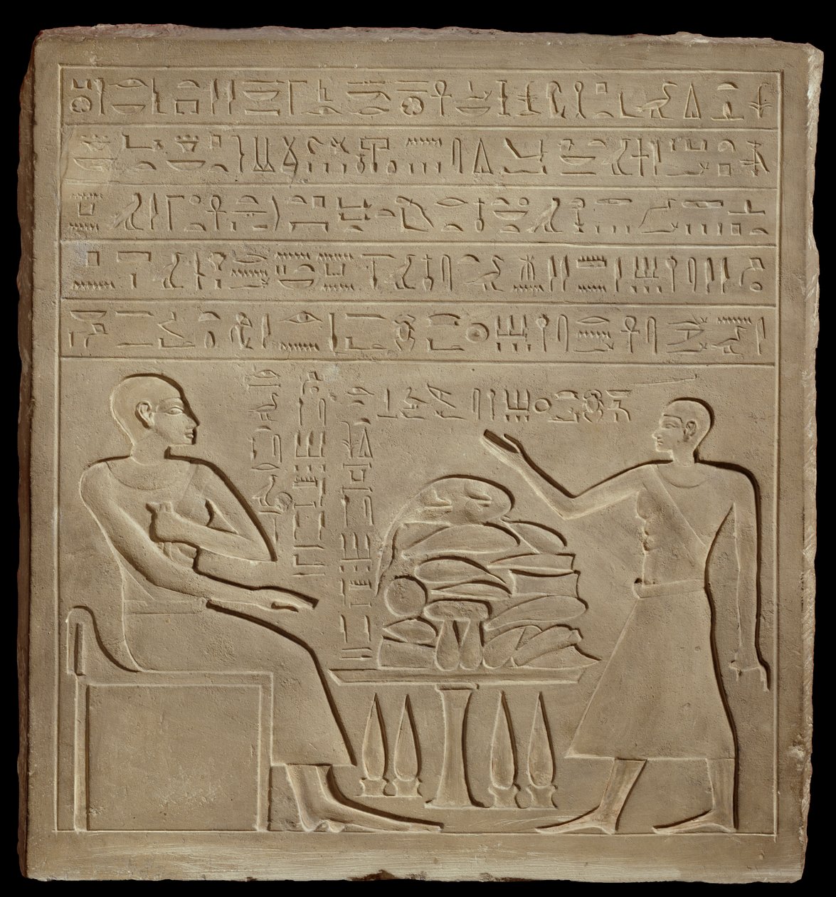 Stela av Imeny, Nya kungariket c1540 f.Kr.-c1070 f.Kr av Unbekannt