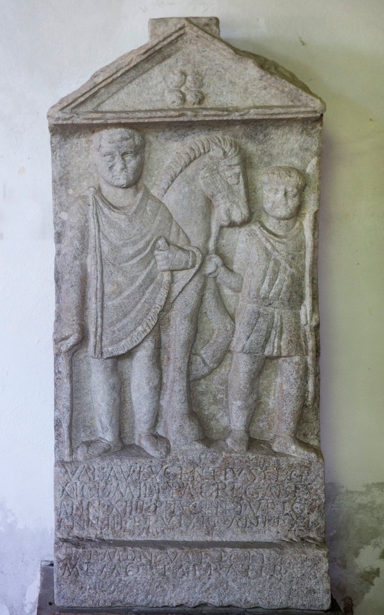 Stele, Valerio Alucenzio, sten, 3:e århundradet. av Unbekannt