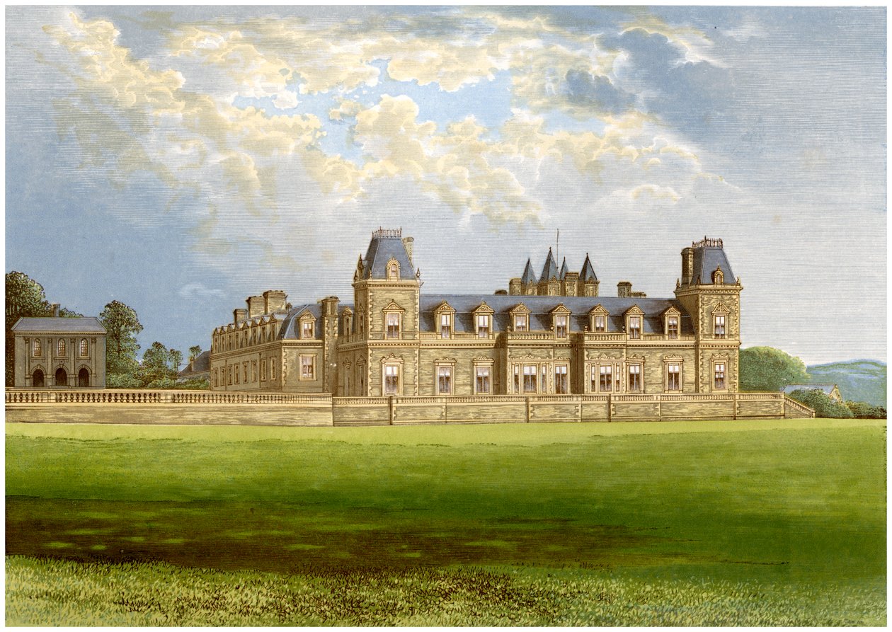 Stevenstone Park, Devon, hem för familjen Rolle, c1880 av Unbekannt