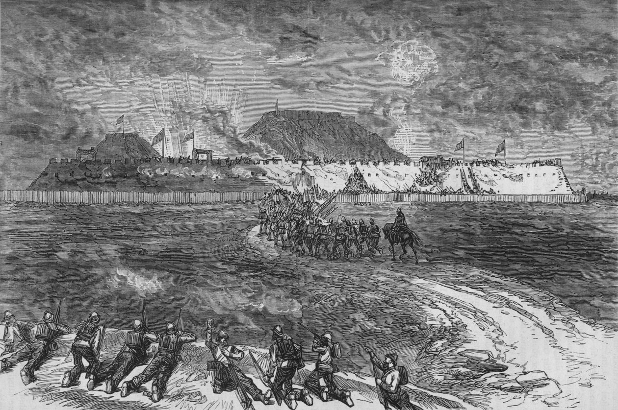 Storma Takoo Forts, c1880 av Unbekannt