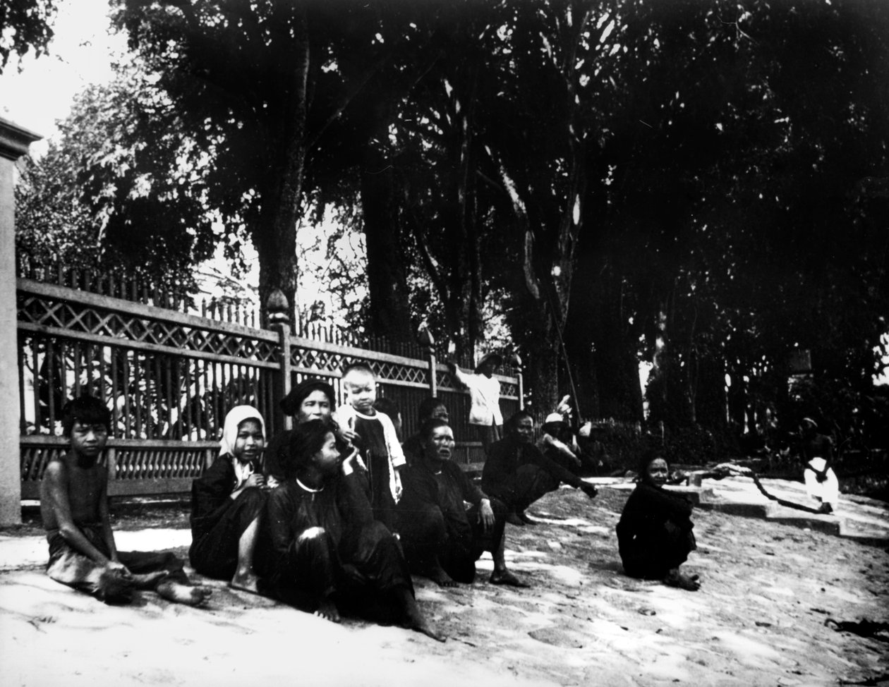 Gatubild, Saigon, 1900 av Unbekannt