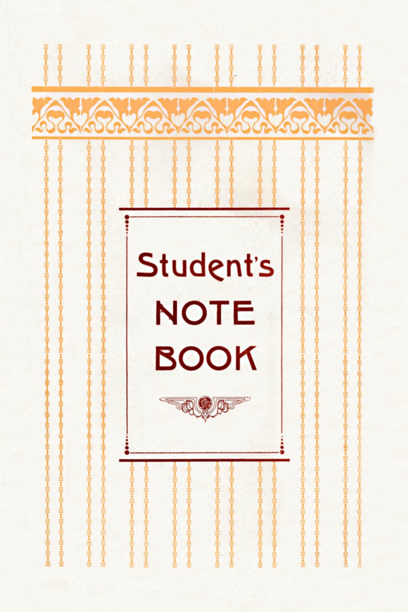 Studenternas anteckningsbok, 1917 av Unbekannt