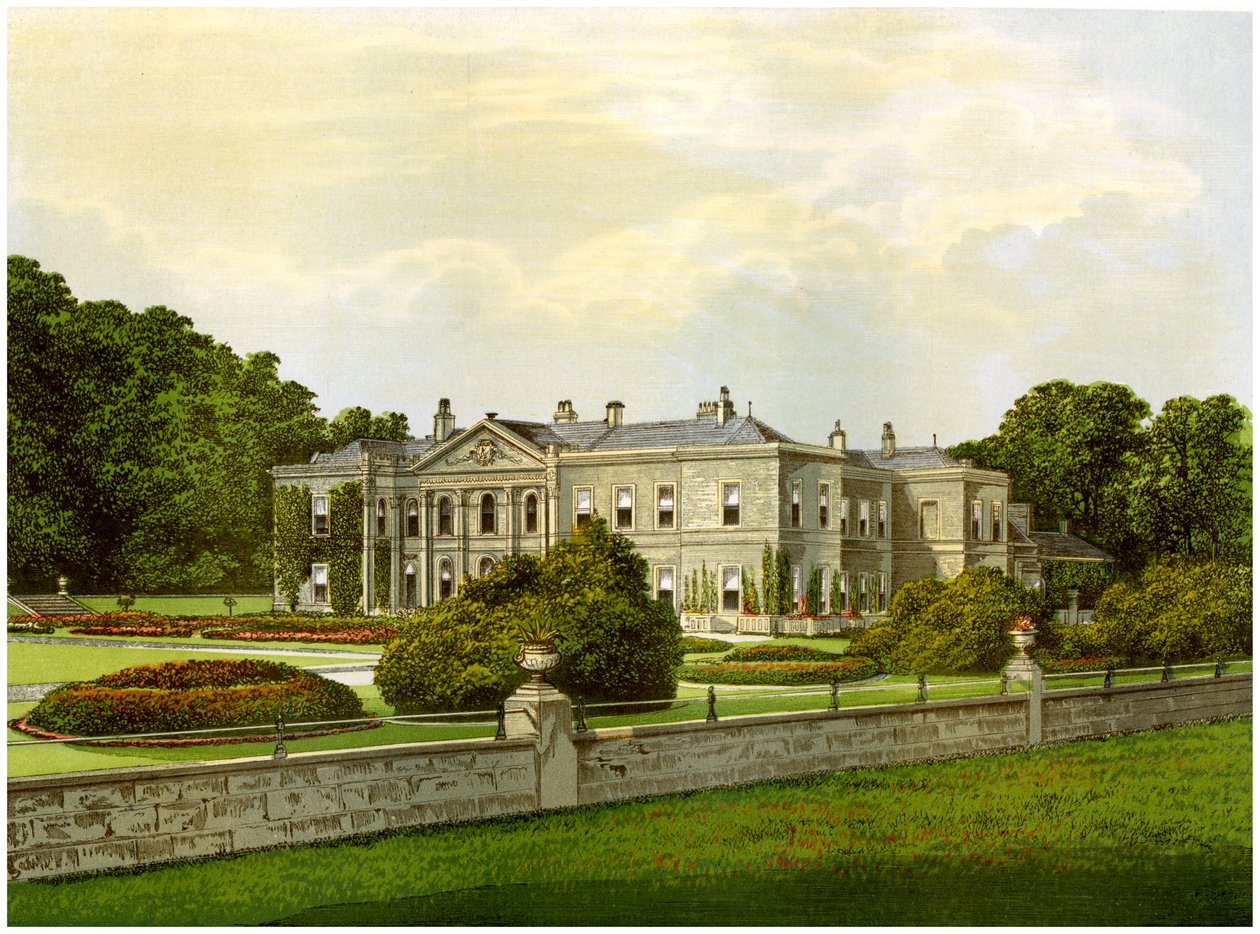 Studley Royal, Yorkshire, hem för Marquess of Ripon, c1880 av Unbekannt