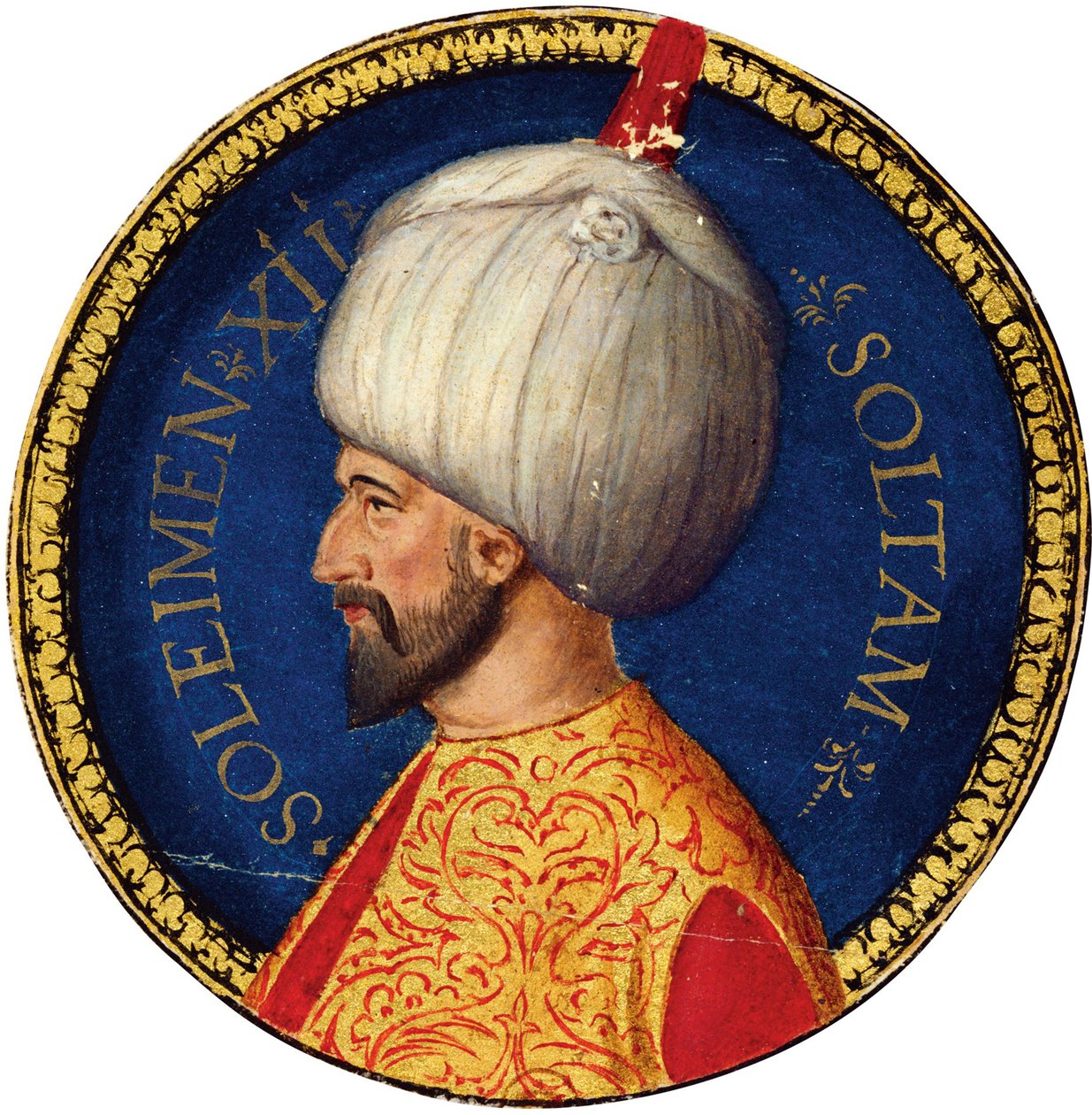 Sultan Suleiman I den magnifika, andra hälften av 1500-talet av Unbekannt
