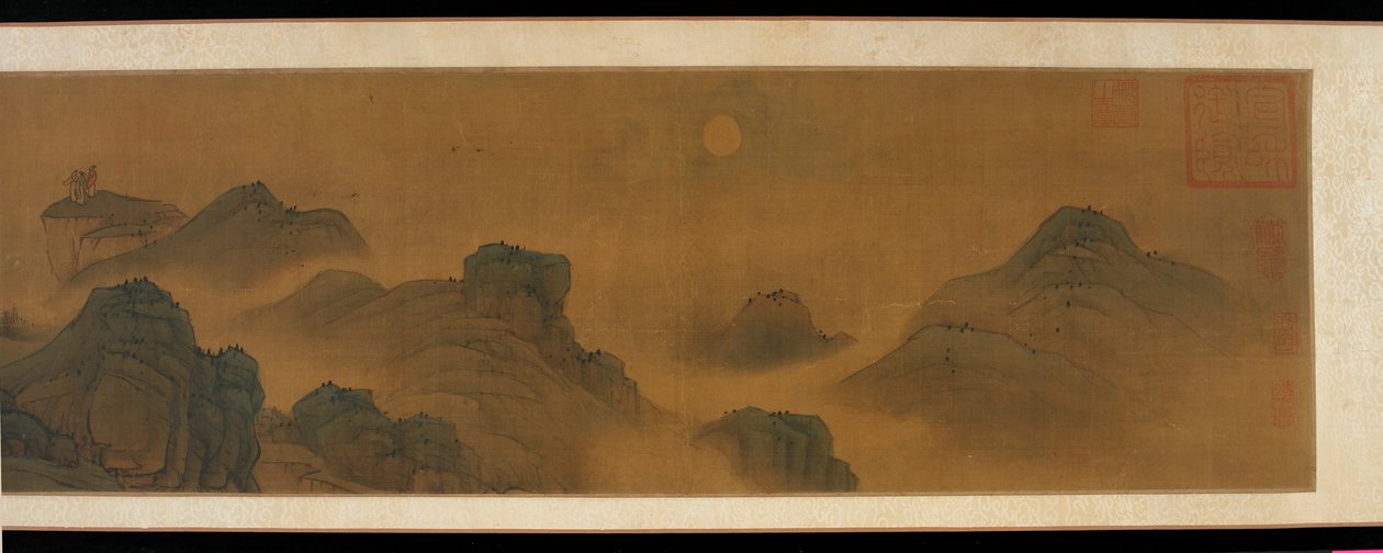 Sol och måne över land och hav, 1600-1700-talet. av Unbekannt