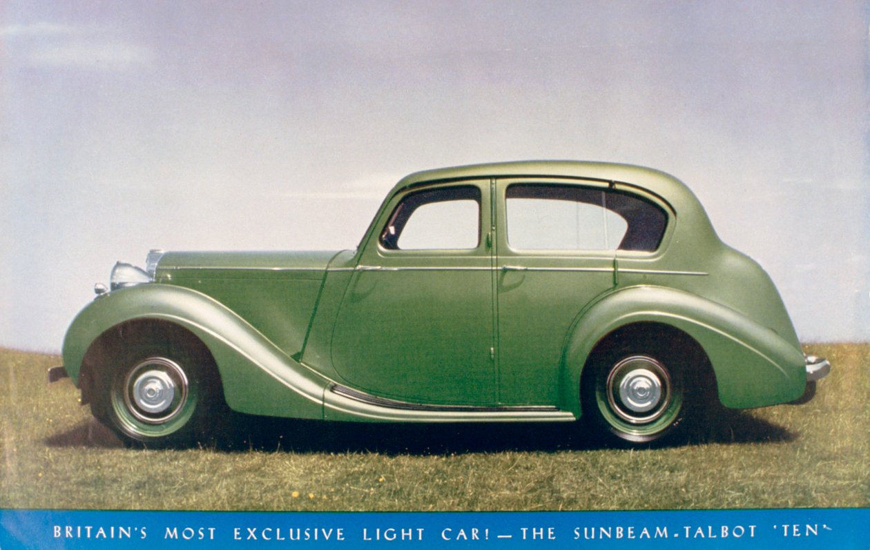 Sunbeam Talbot Ten bil, 1939 av Unbekannt