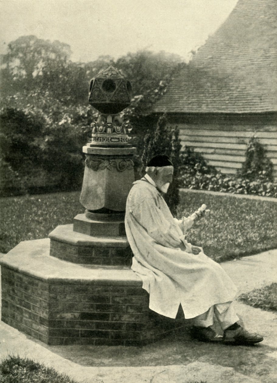 Solur i trädgården på Limnerslease, och...G. F. Watts, Esq., R.A., c1890-talet, 1902. av Unbekannt