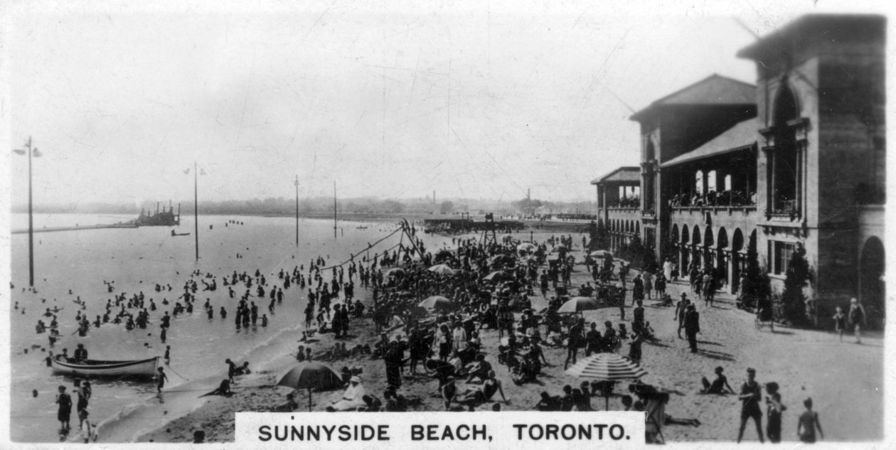 Sunnyside Beach, Toronto, Kanada, c1920-talet av Unbekannt