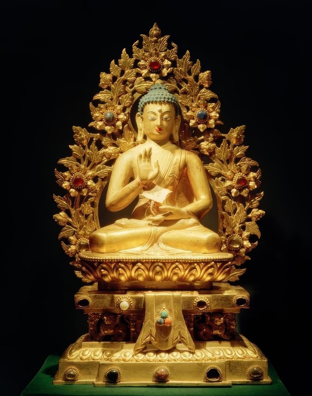 Suparikirtita-Namasri / skulptur, 1700-tal av Unbekannt