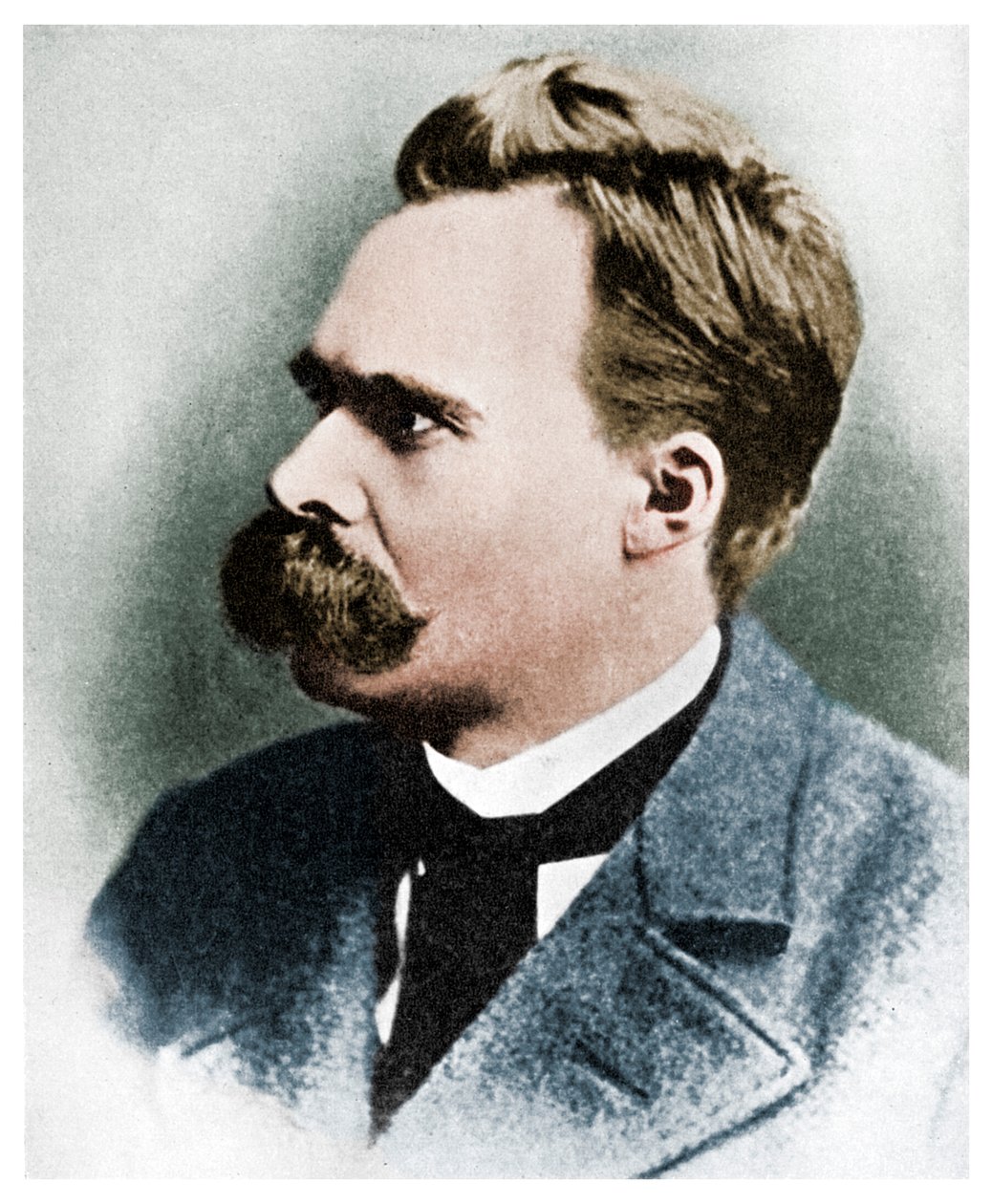 Stålmannen: Friedrich Nietzsche, tysk filosof, 1800-talet 1956 av Unbekannt