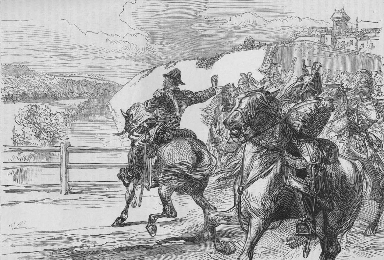 Fransmännens överraskning av Beresford, c1880 av Unbekannt
