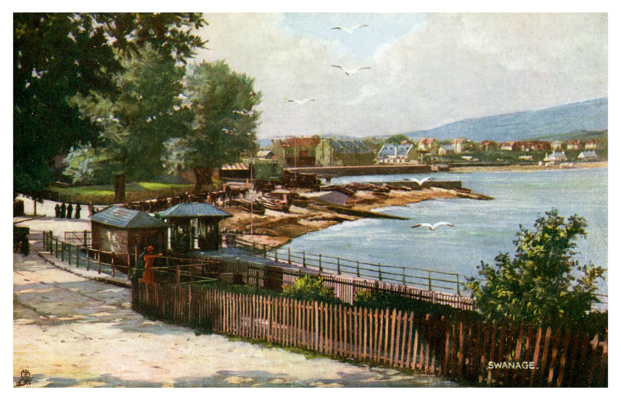 Swanage, Dorset, tidigt 1900-tal av Unbekannt