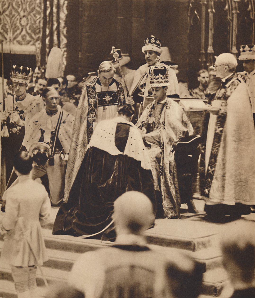 Swearing Fealty, 12 maj 1937 av Unbekannt