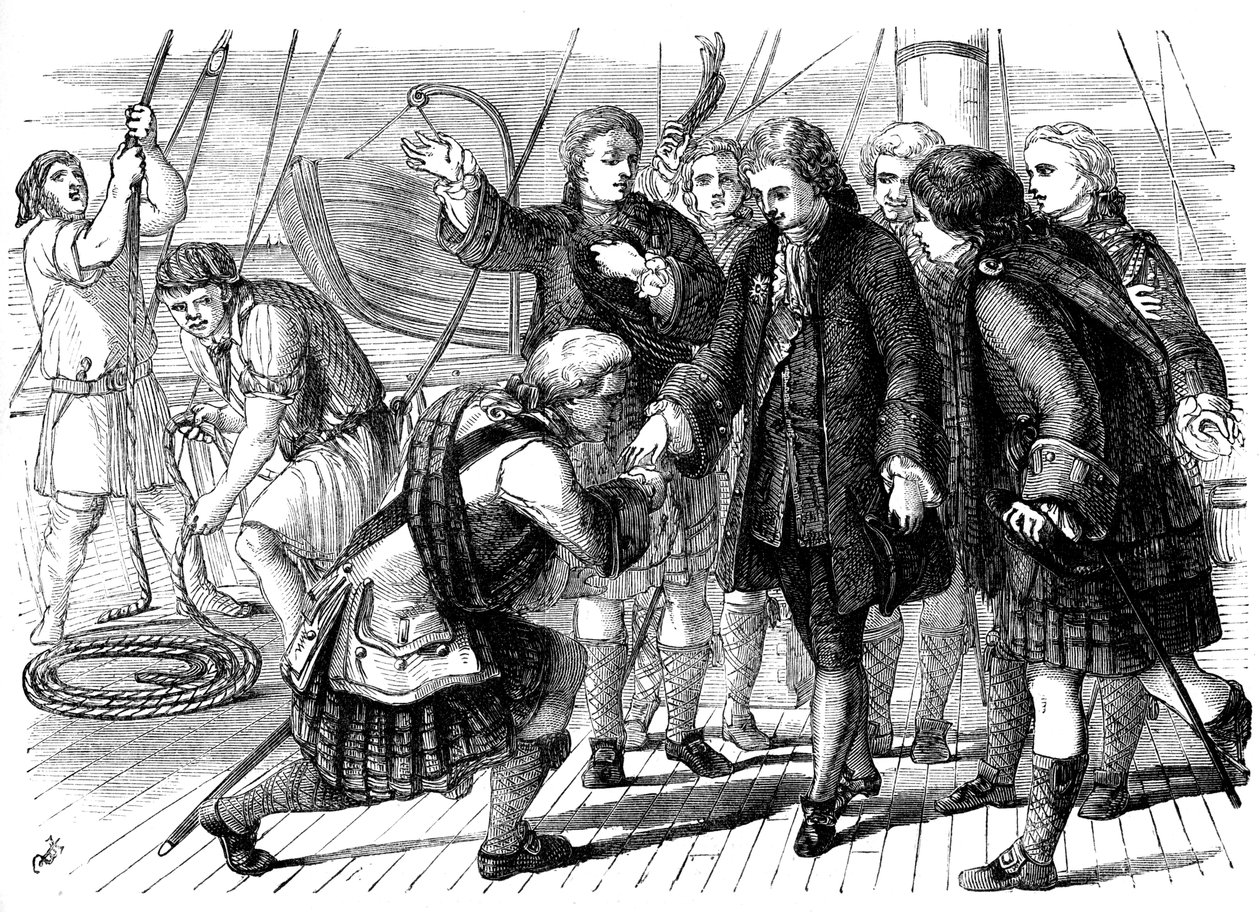 Svära trohet till prins Charles Stuart, 1700-talet 1800-talet av Unbekannt