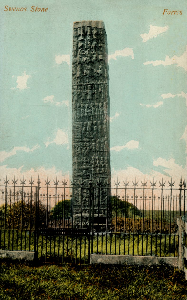 Suenos sten - Forres, sent 1800-tidigt 1900-tal. av Unbekannt