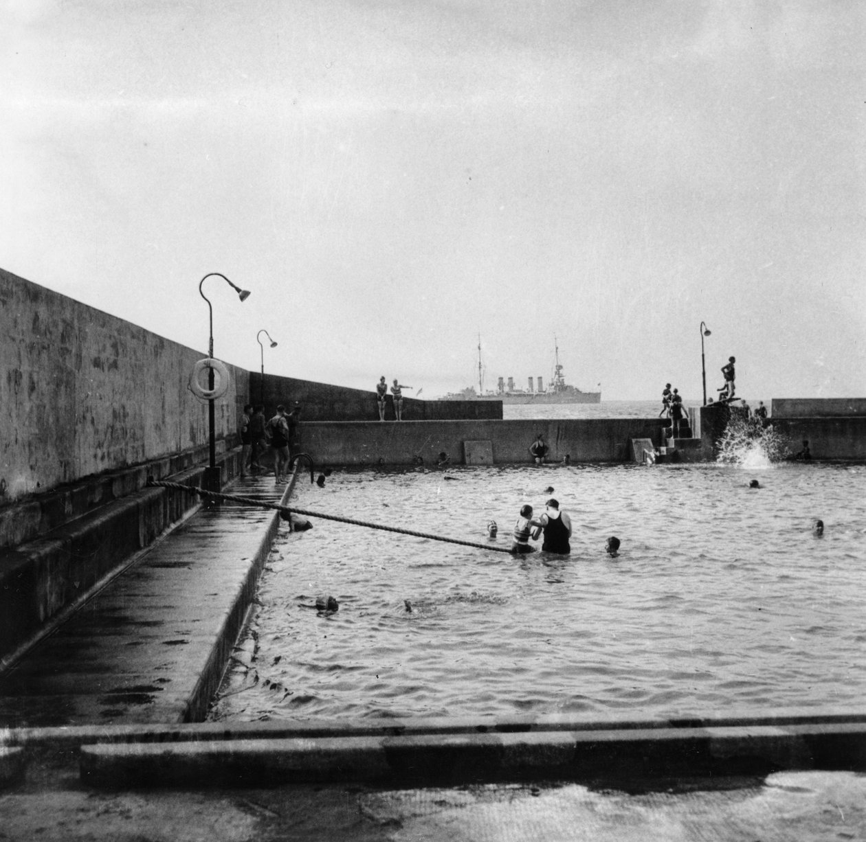 Pool, Balboa, Panama, 1931 av Unbekannt