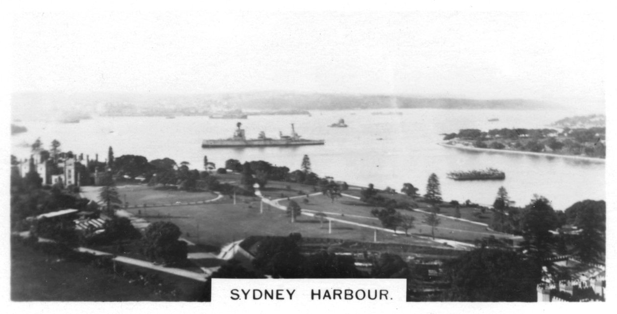 Sydney Harbour, Australien, 1928 av Unbekannt