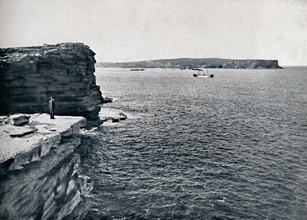 Sydney Heads, vid Gap vid Watsons Bay, c1900. av Unbekannt