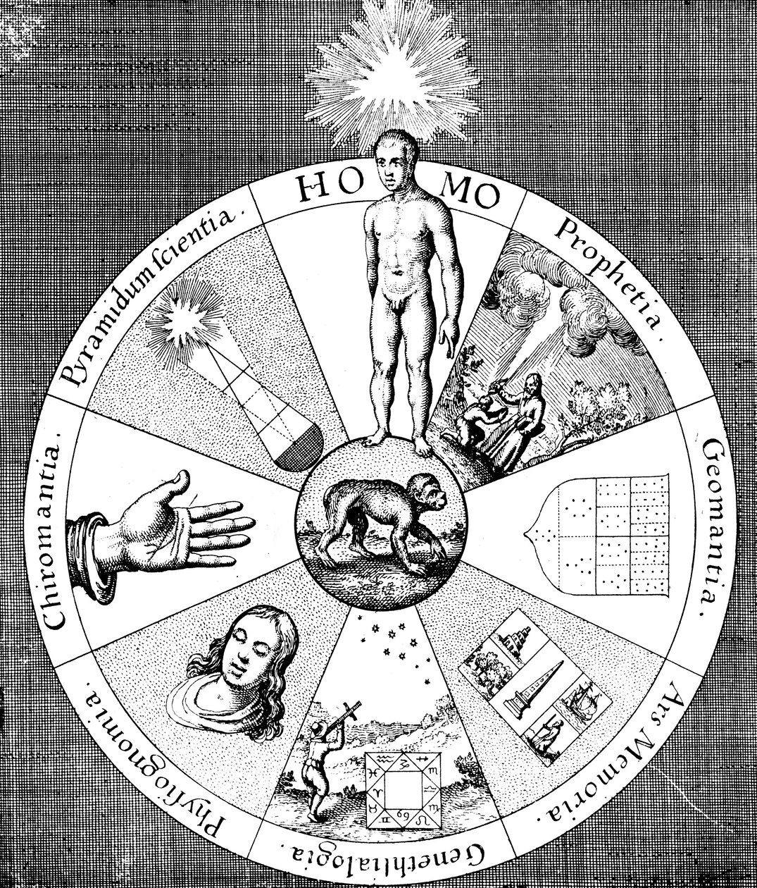 Sammanfattning av spåkonsten, 1617-1619 av Unbekannt