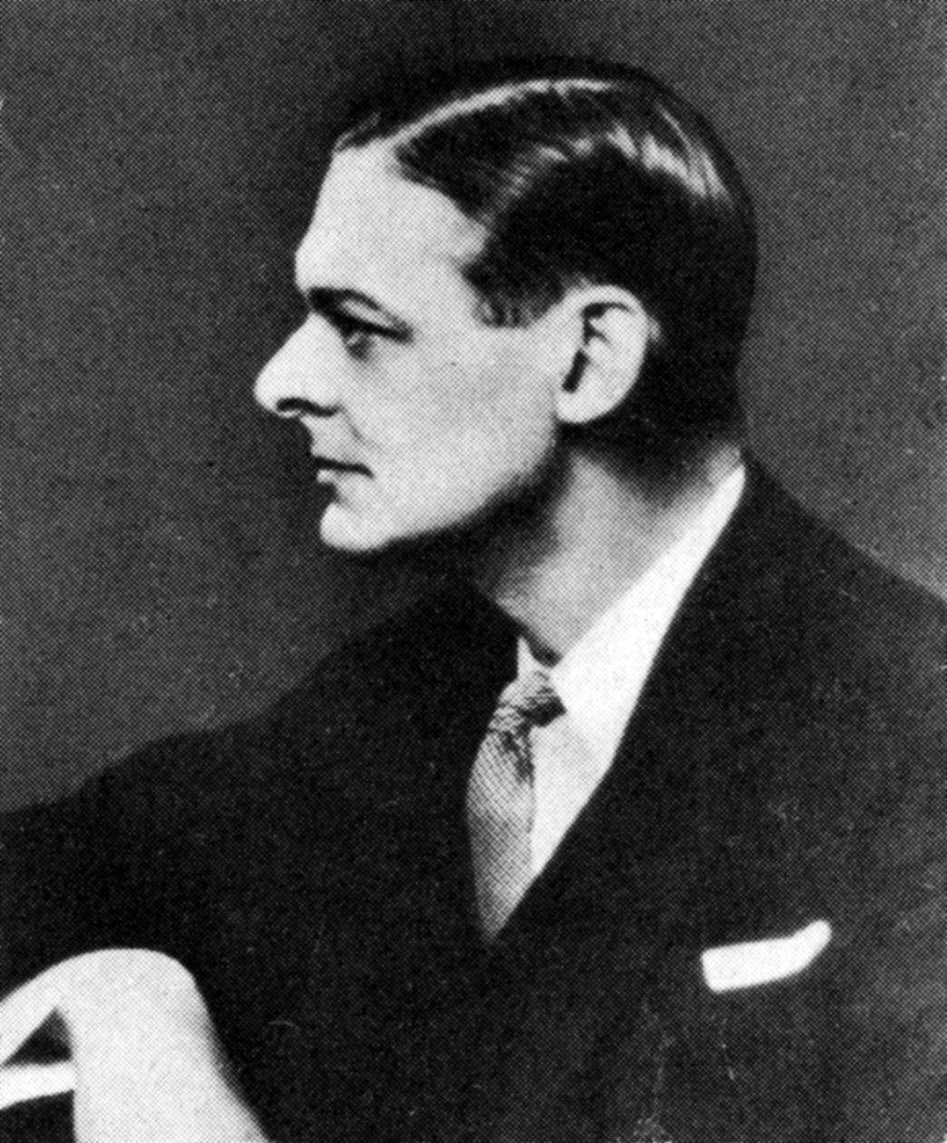 TS Eliot, amerikanskfödd brittisk poetdramatiker och kritiker, c1930-talet av Unbekannt