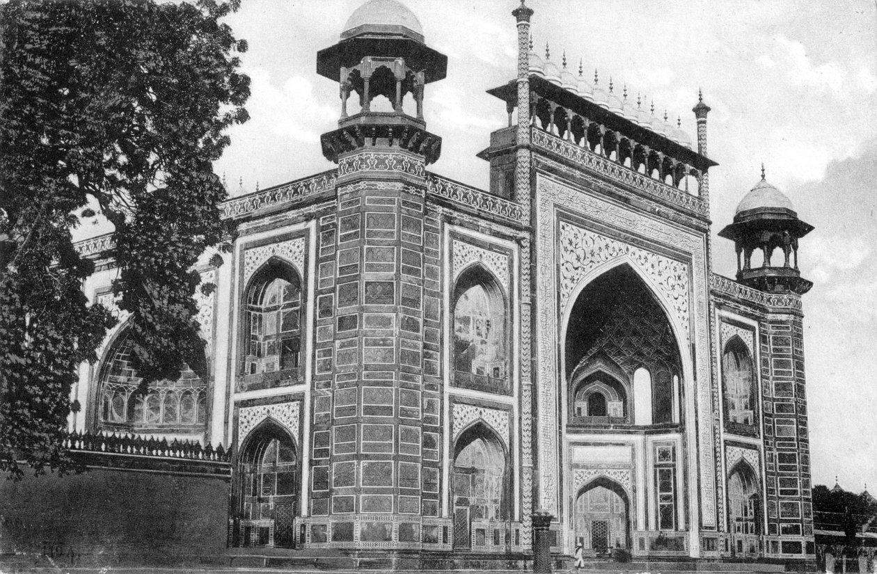 Taj Mahal-porten, Agra, 1900-talet av Unbekannt