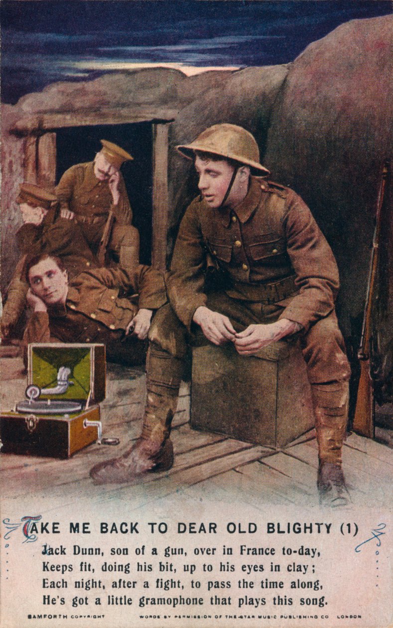 Ta mig tillbaka till Dear Old Blighty 1, c1916. av Unbekannt