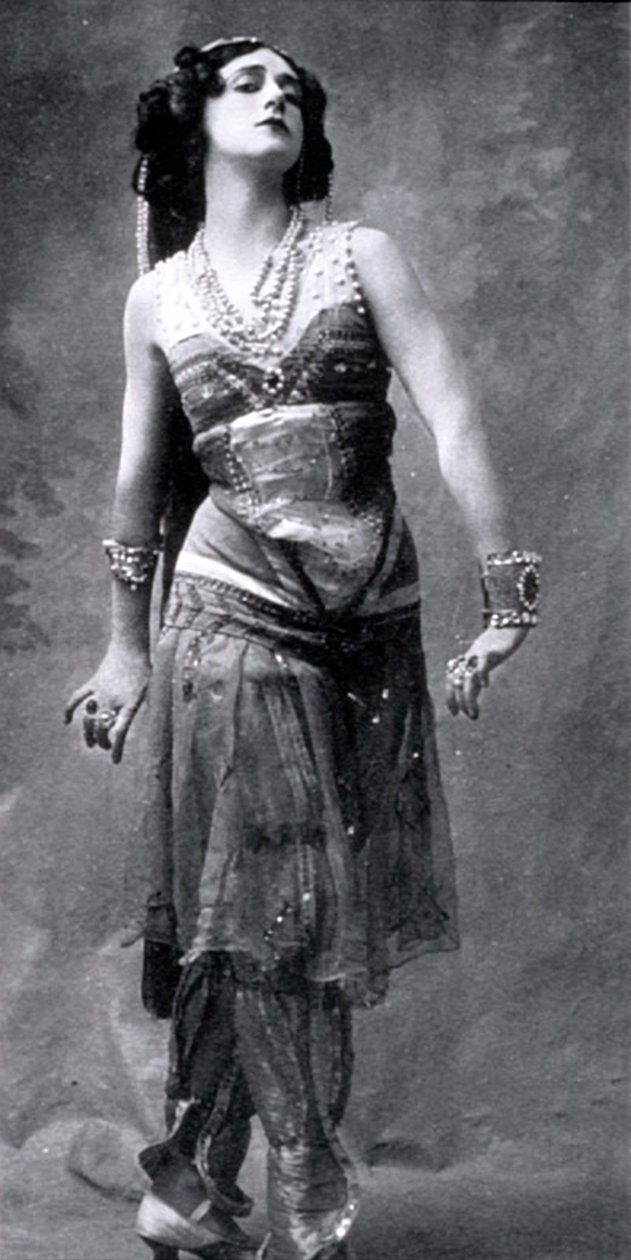 Tamara Karsavina, rysk ballerina, 1911 av Unbekannt