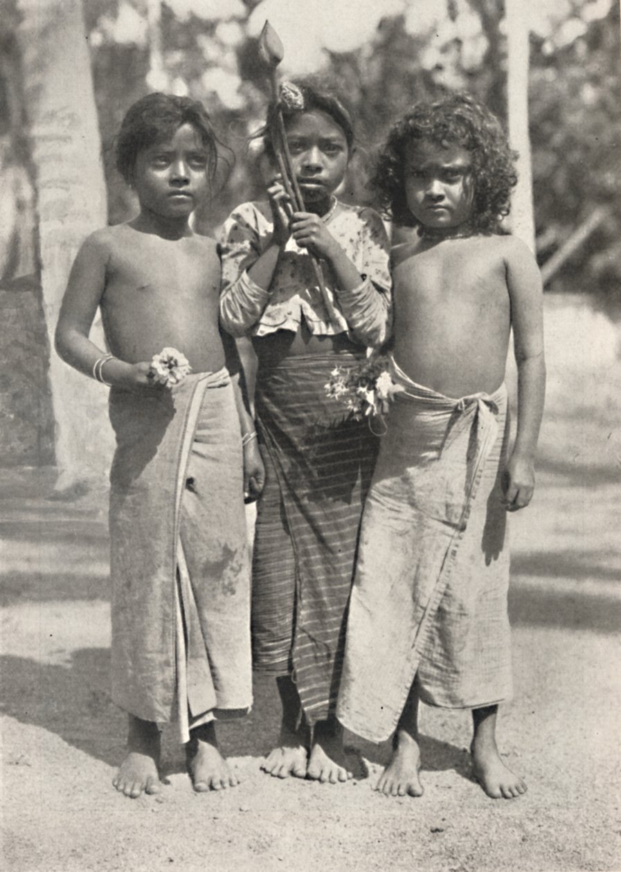 Tamulenkinder, 1926 av Unbekannt