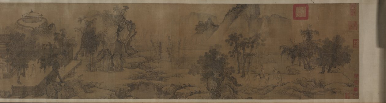 Tao Yuanmings återvänder hem, 1300-talet. av Unbekannt