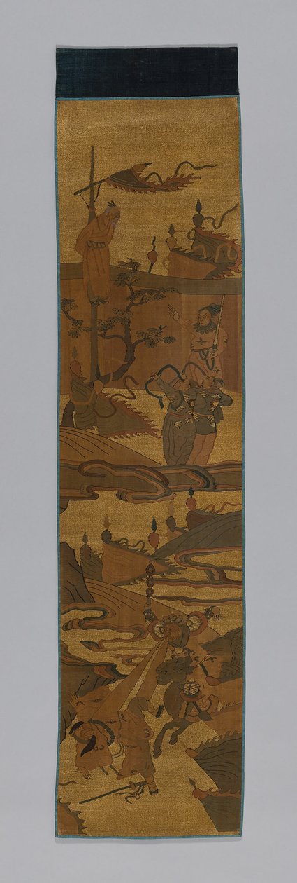 Gobeläng, Kina, Qingdynastin 1644-1912, 1800-talet. av Unbekannt