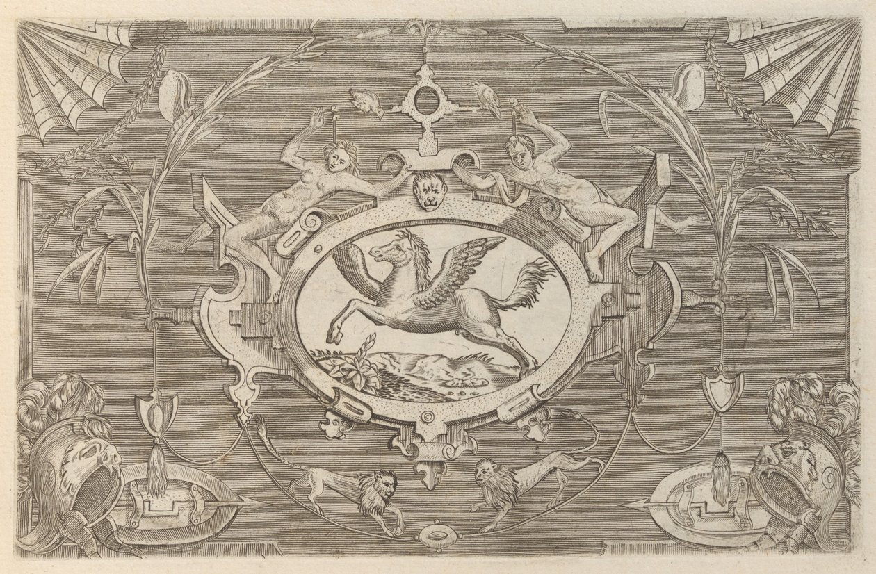 Plaketter och andra prydnadsföremål av olika och nyckfulla uppfinningar Kartuscher och andra prydnadsföremål o..., 1773. av Unbekannt