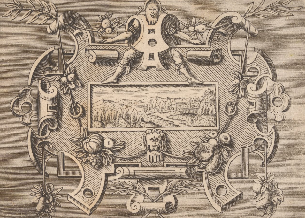 Plaketter och andra prydnadsföremål av olika och nyckfulla uppfinningar Kartuscher och andra prydnadsföremål o..., 1773. av Unbekannt