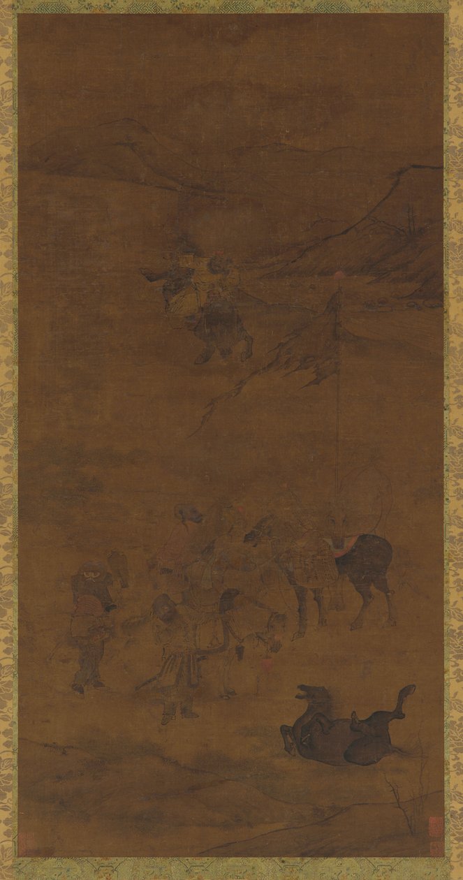 Tartariska ryttare, Mingdynastin, 1368-1644. av Unbekannt