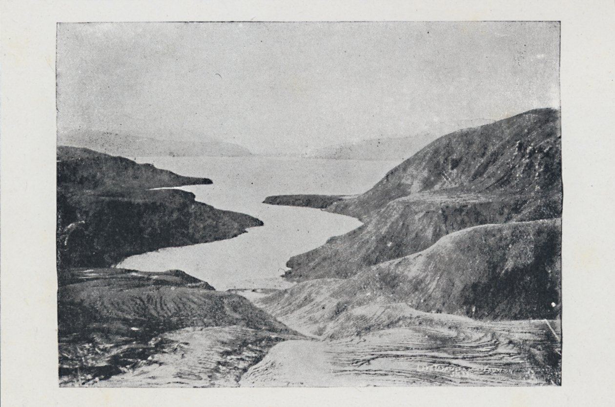 Wairoa efter Taraweras utbrott, 1923. av Unbekannt